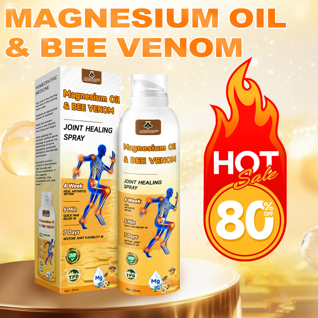 💧🐝ADNOON™ Magnesium Oil & Bee Venom Joint Healing Spray👨‍⚕️